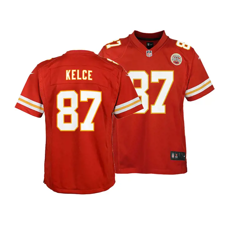 CHIEFS Maillot NFL Enfant Game Kelce rouge/bla/dor