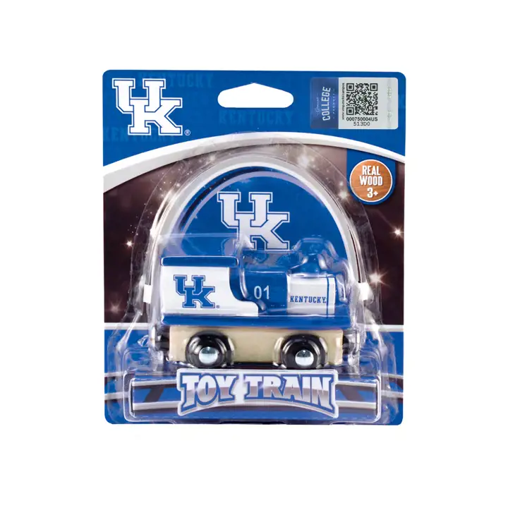 Train en bois Kentucky bleu