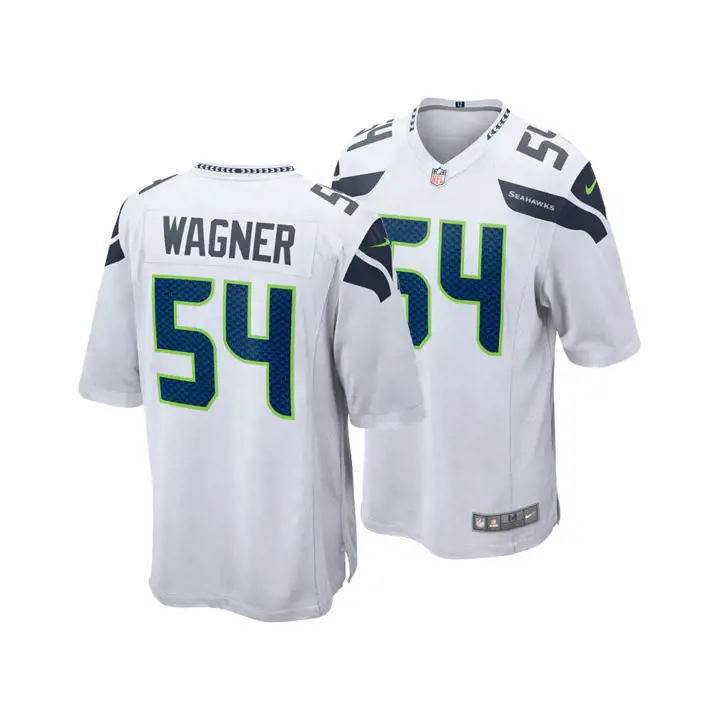 Maillot de match NFL Seattle Seahawks Wagner BLANC