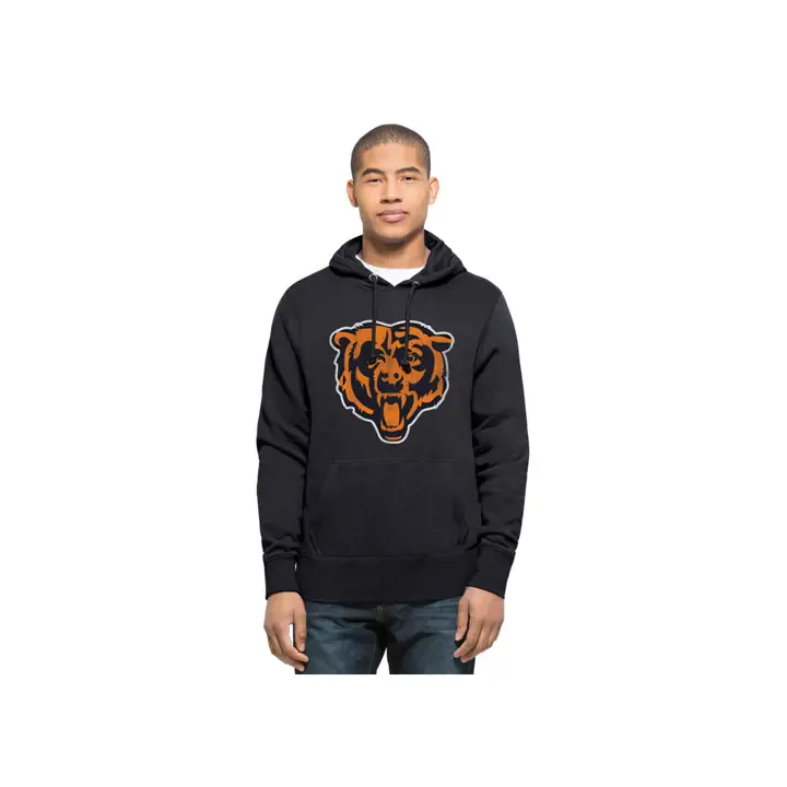 Chicago Bears NFL Retro Knockaround Hoodie 17 MARINE