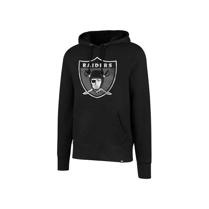 LAS VEGAS RAIDERS Sweat à capuche « Headline » 47 (modèle rétro) 20 BLK
