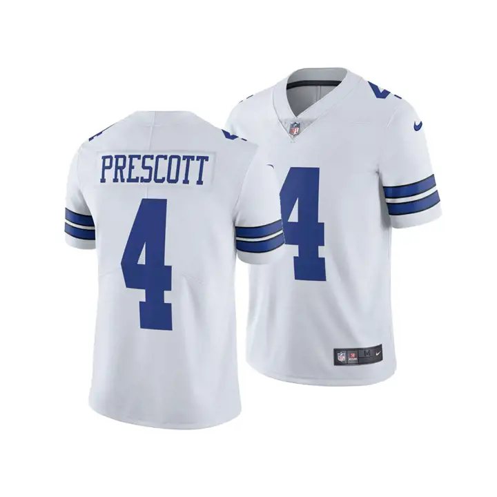 COWBOYS Maillot de Match Enfant NFL Blanc Dak Prescott wht