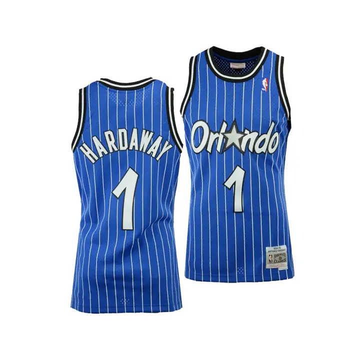 Maillot Swingman M&N MAGIC NBA Penny Hardaway BLEU/blanc/noir