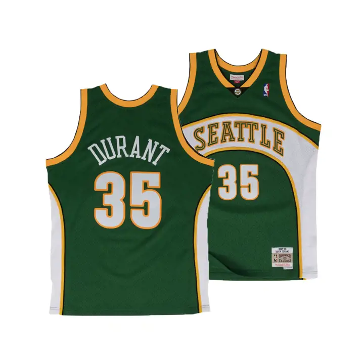 Maillot SONICS NBA M&N Swingman Kevin Durant Vert