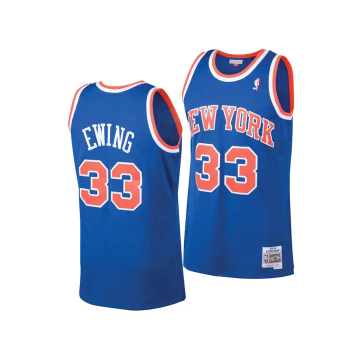 Maillot NBA M&N Swingman KNICKS Patrick Ewing BLEU/org