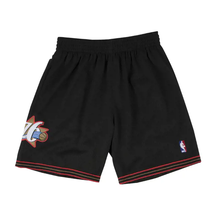 Shorts NBA M&N Swingman Philadelphia 76ers Noir