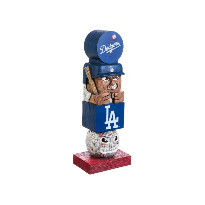Totem Tiki des Dodgers de Los Angeles BLEU
