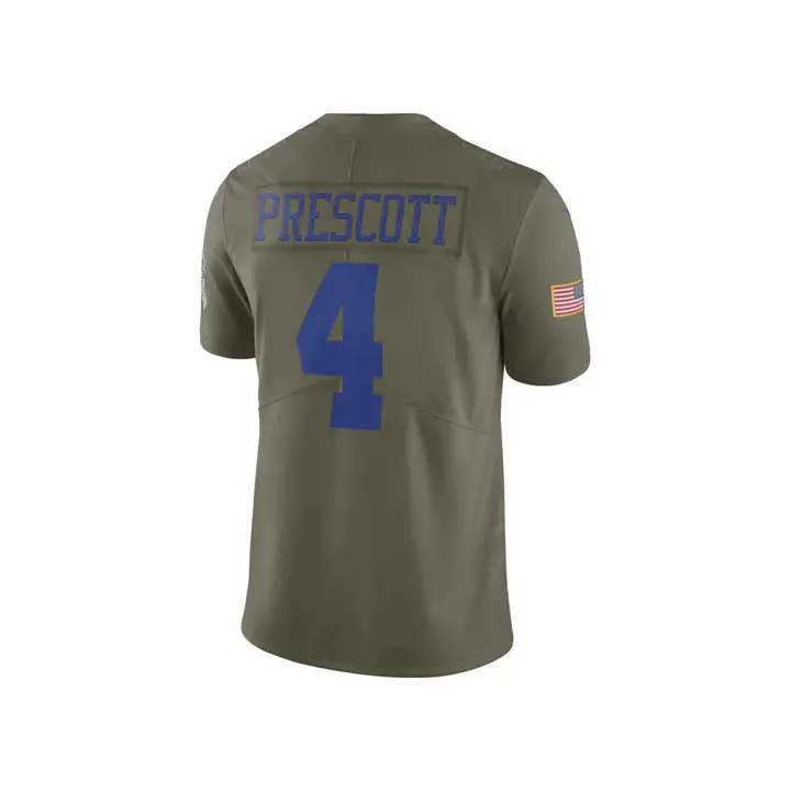 COWBOYS NFL Youth Cowboys Maillot de match STS 17 Dak Prescott Da