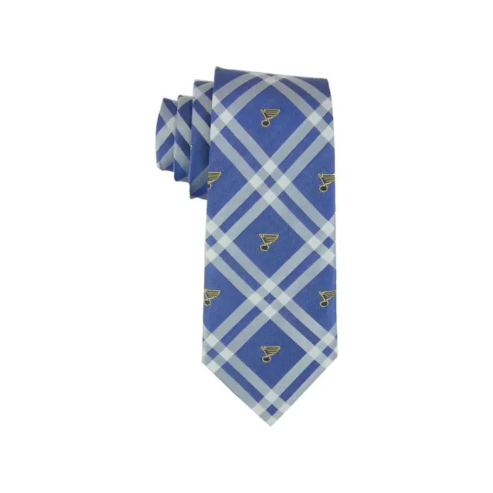 St. Louis cravate en polyester Rhodes BLEU