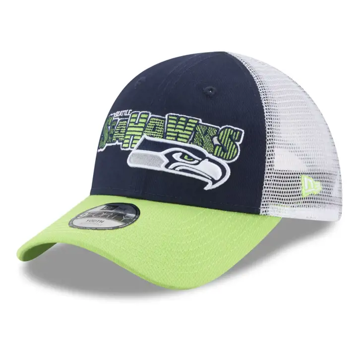 Seattle Seahawks CASQUETTE TRUCKER ENFANT JOY BLEUE MARINE
