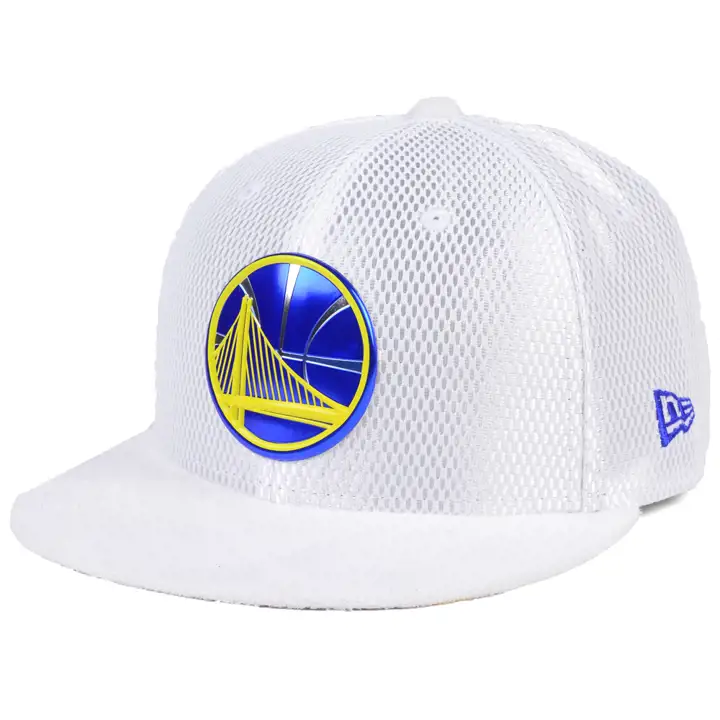 GOLDEN STATE WARRIORS NBA ON-COURT COLLECTION 59FIFTY BLC/Rouge