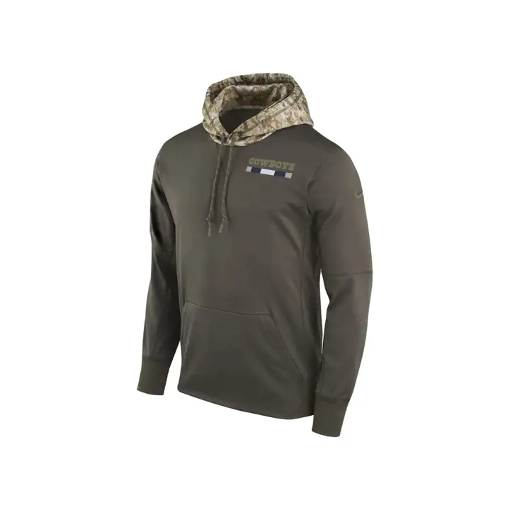 COWBOYS NFL STS Sweat à capuche Therma 17 OLV/Camo