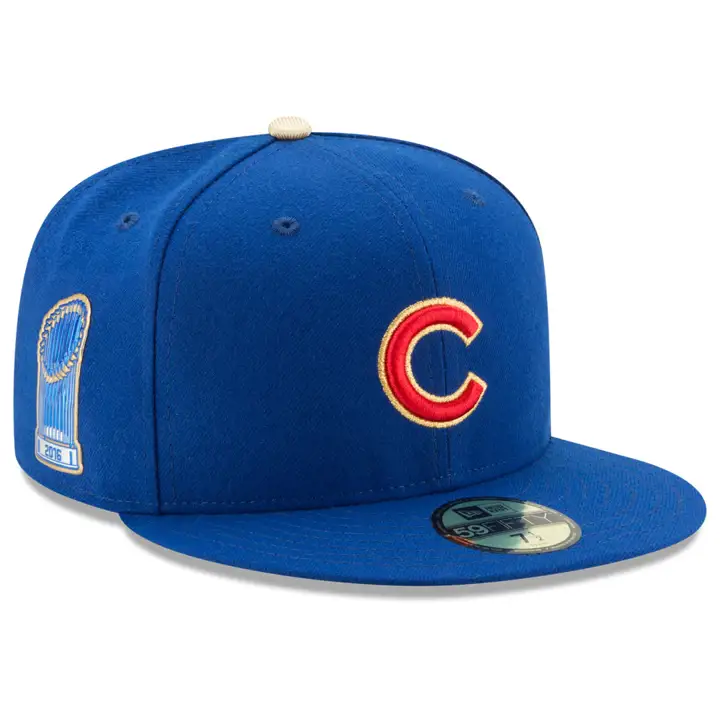 CUBS 2016 MLB WS Commemorative Gold AC GAME   ltryl/MT GLD