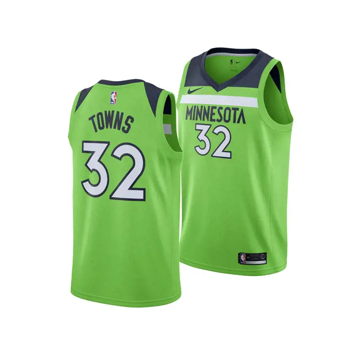 MAILLOT SWINGMAN TWOLVES NBA Karl-Anthony Towns VERT
