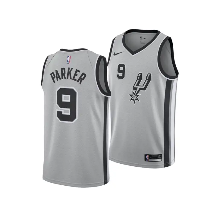 MAILLOT NBA SWINGMAN SPURS Tony Parker ARG/NOIR/BLC