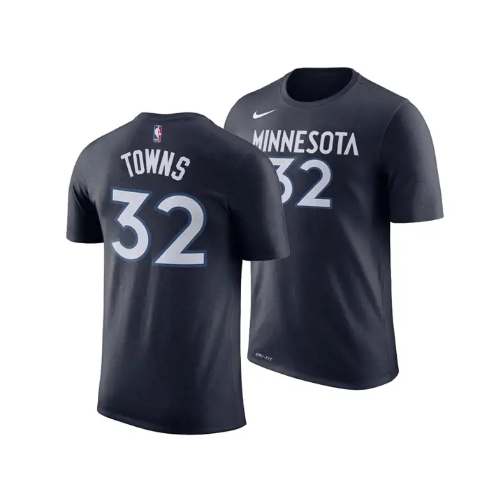 T-SHIRT JOUEUR EMBLÉMATIQUE NBA Minnesota Timberwolves Karl-Anthony