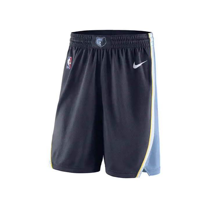 Short Swingman NBA ICON Memphis Grizzlies Bleu Marine/Bleu Clair