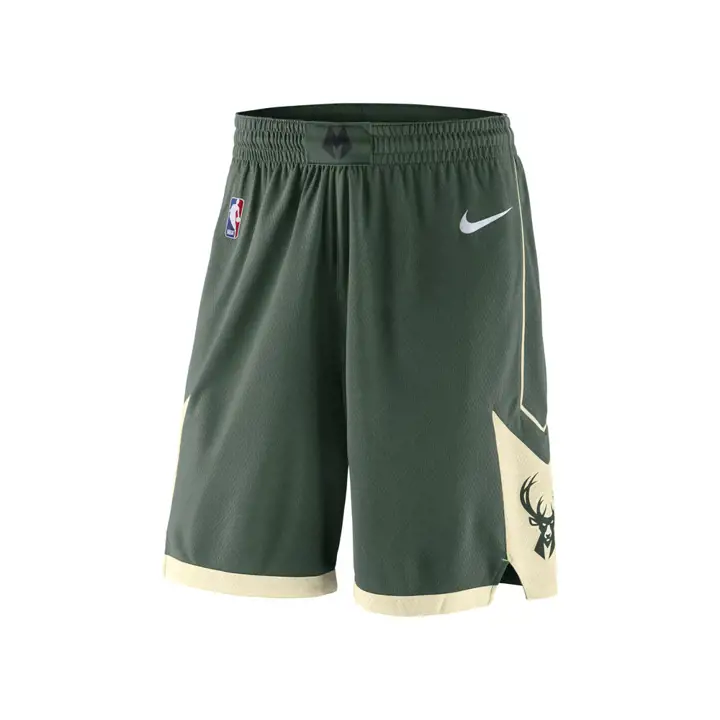 Milwaukee Bucks NBA ICON SWINGMAN SHORT VERT FONCÉ