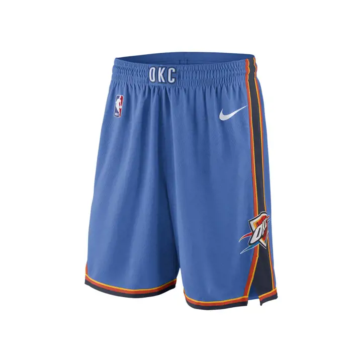 Short Swingman NBA Oklahoma City Thunder bleu/marine