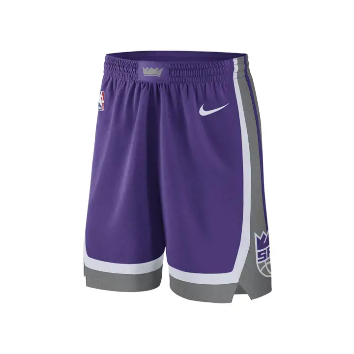 Short Swingman NBA Sacramento Kings Icône PUR/GRY/wht