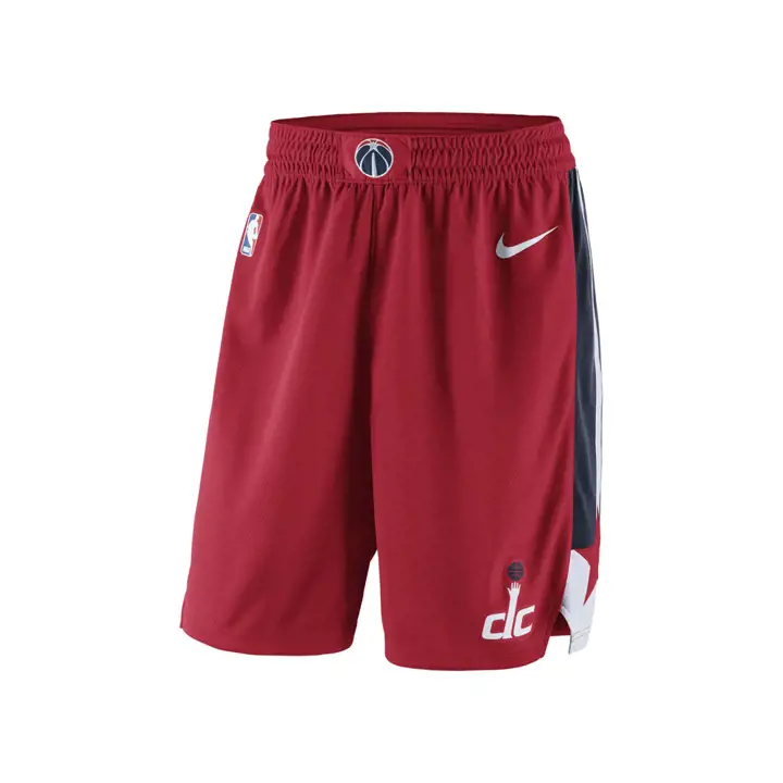 Short Washington Wizards NBA ICON SWINGMAN ROUGE/MARINE