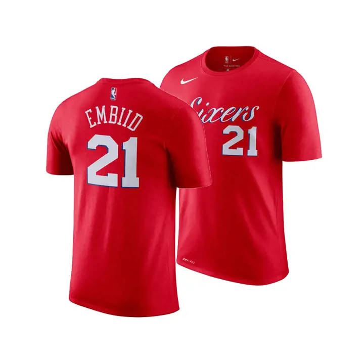 T-SHIRT NBA PHILADELPHIA 76ERS JOEL EMBIID