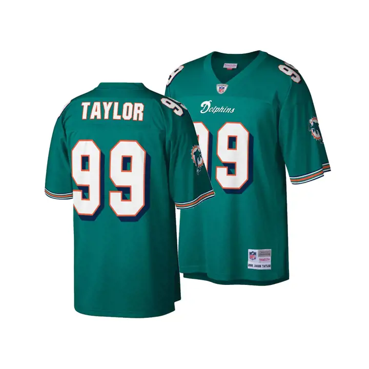 DOLPHINS NFL M&N Maillot Rétro Réplique Jason Taylor TAYLO