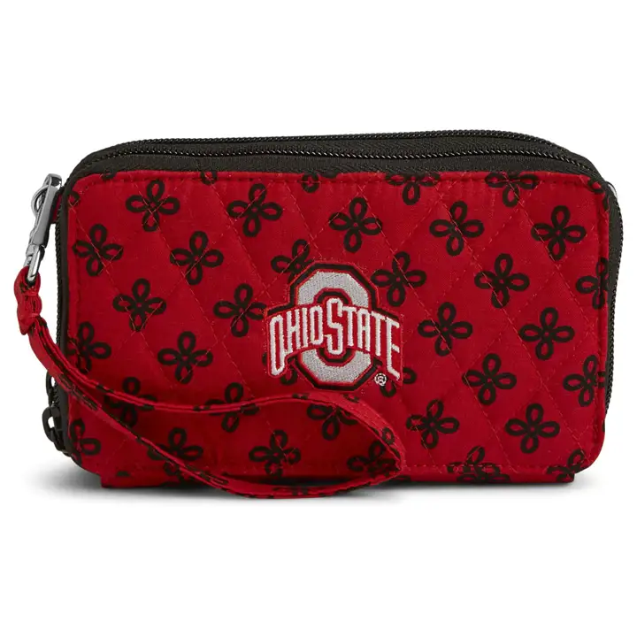 Sac bandoulière tout-en-un Ohio State Buckeyes Vera Bradley rouge