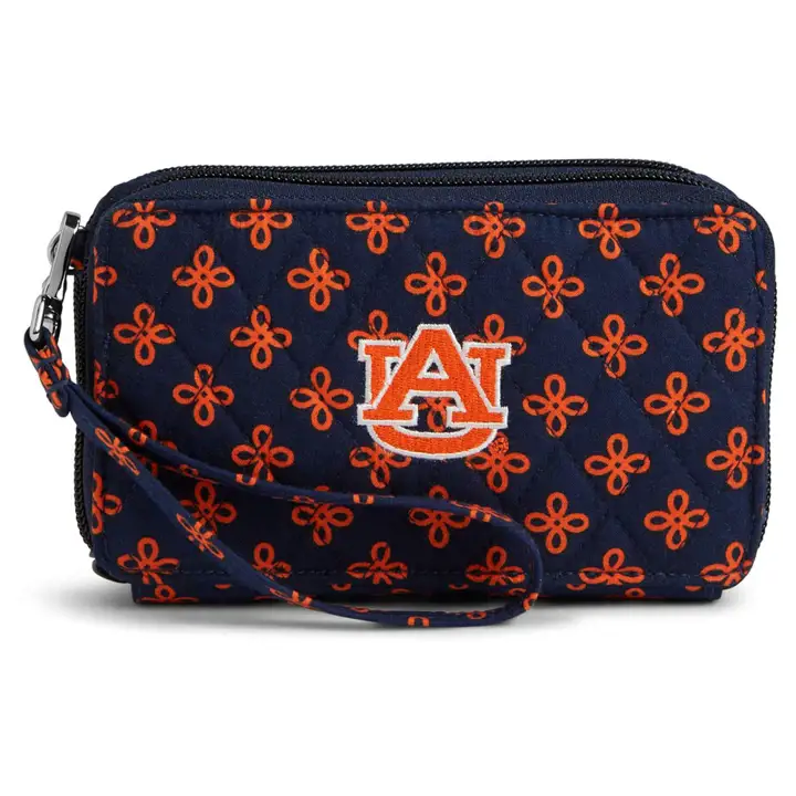 Sac bandoulière tout-en-un Auburn Tigers Vera Bradley BLEU MARINE