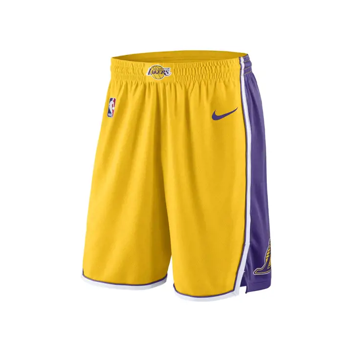 LAKERS NBA ICON SWINGMAN SHORT gl/vio