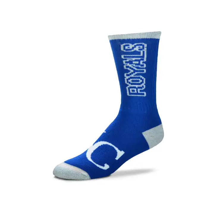 Kansas City Royals Crush 504 Sock BLEU/gris