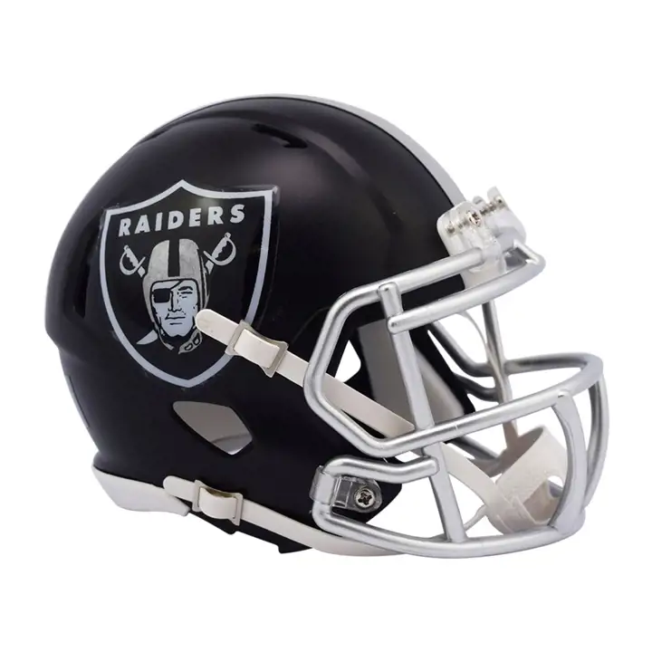 Casque miniature Oakland Raiders Speed Blaze Alt   Noir/gris