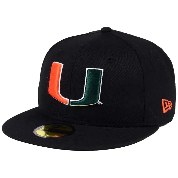 Miami Hurricanes NCAA AC 5950 BLK