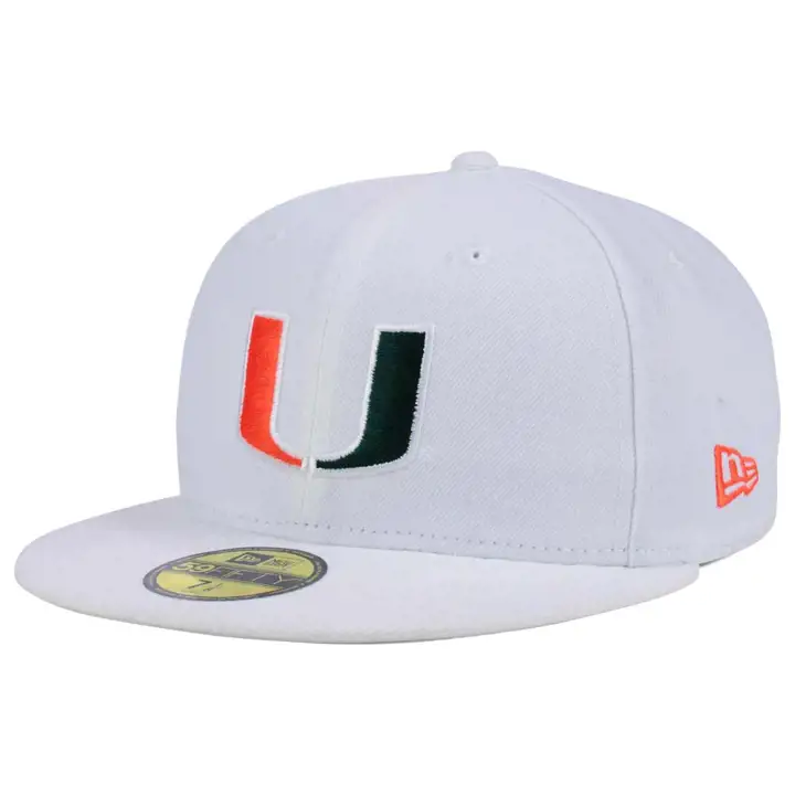 Miami Hurricanes NCAA AC 5950 BLANC