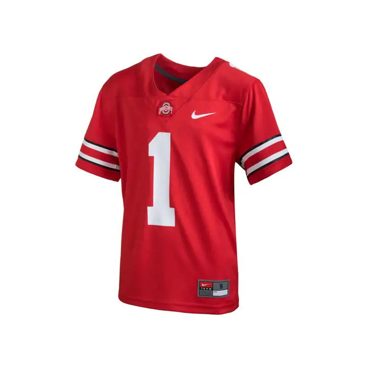 Maillot de match Ohio State NCAA pour tout-petit réplique FB 17 ROUGE