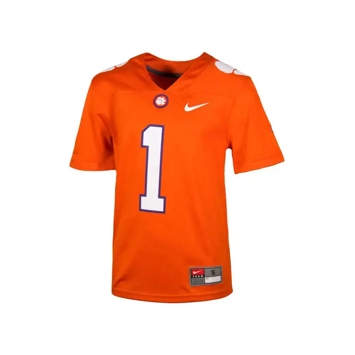 Maillot de football réplique Clemson NCAA pour tout-petits 17 ORG