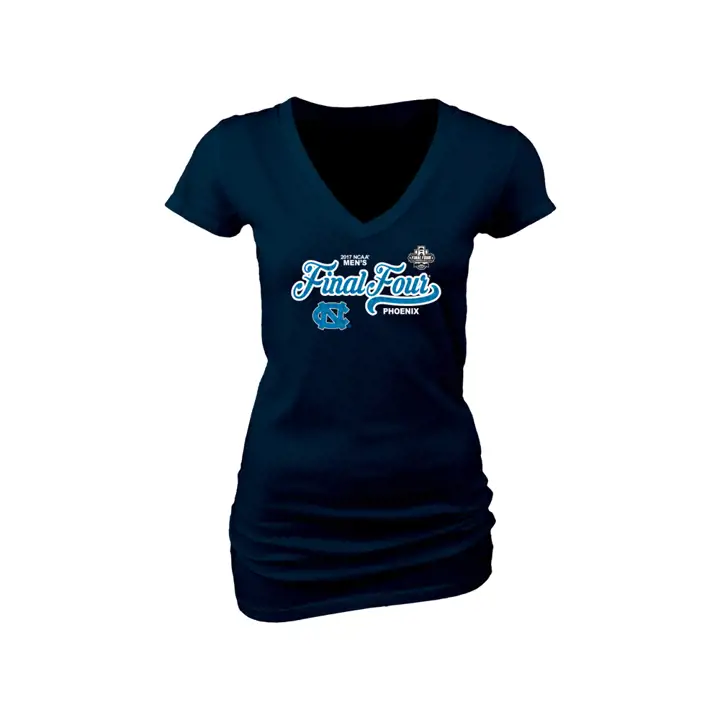 T-shirt NCAA Women's Final Four Tar Heels de la Caroline du Nord 17