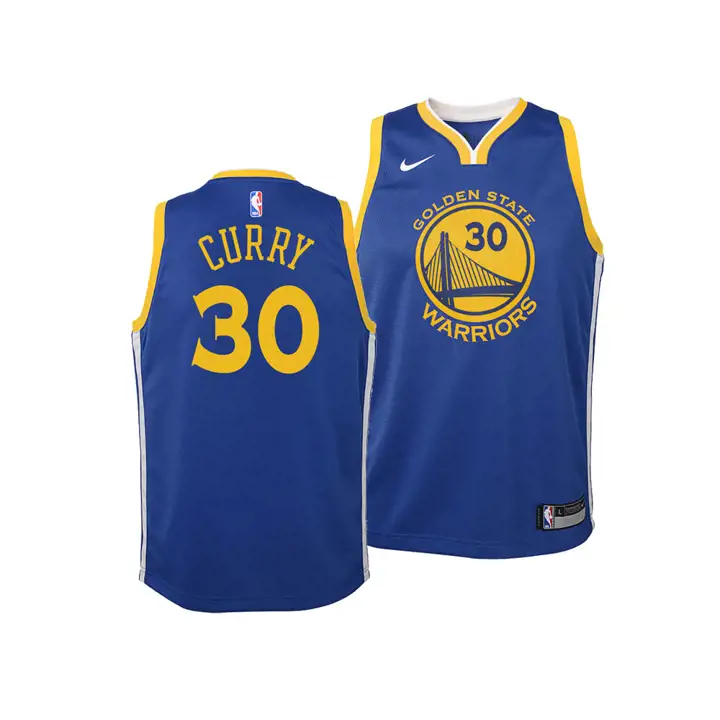 Maillot swingman NBA Stephen Curry Icon Edition pour jeune des Warriors