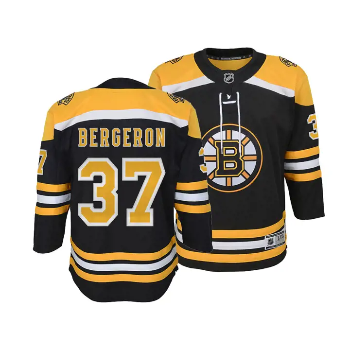 Maillot Premier Player Bruins LNH enfant Patrice Bergeron NOI/