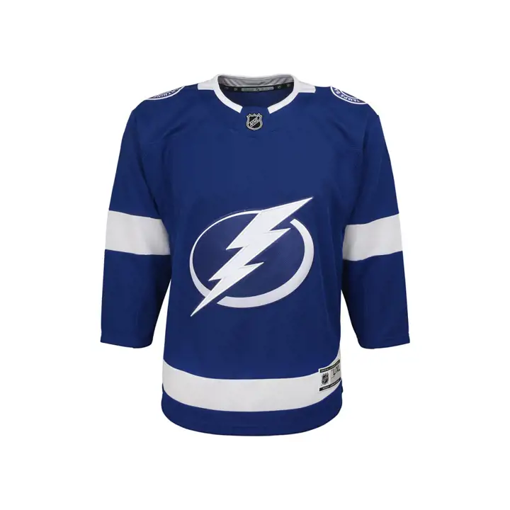 Maillot NHL jeunesse Premier Tampa Bay Lightning vierge RBL/blanc