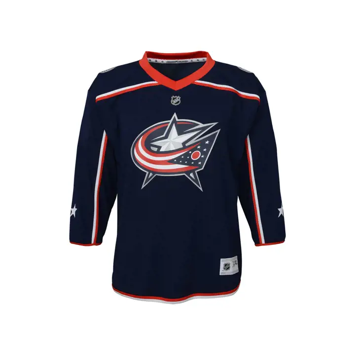 Maillot Replica Vierge NHL Columbus Blue Jackets pour tout-petit BLEU MARINE