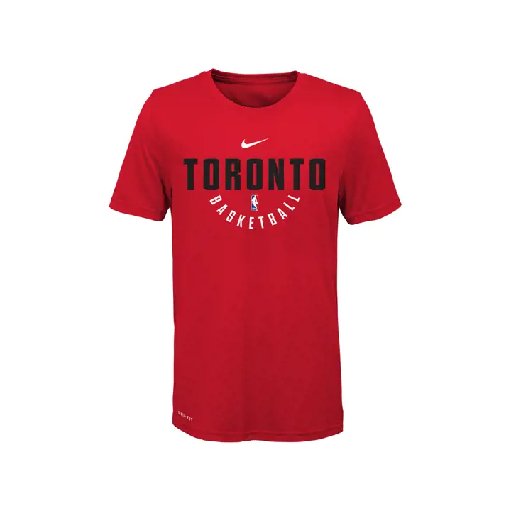 T-shirt d'entraînement élite Toronto Raptors NBA Junior 17 ROUGE