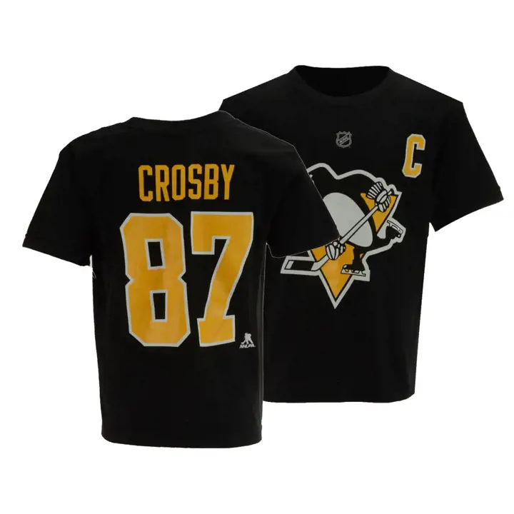T-shirt Joueur NHL Jeunesse Pittsburgh Penguins Sidney Crosby