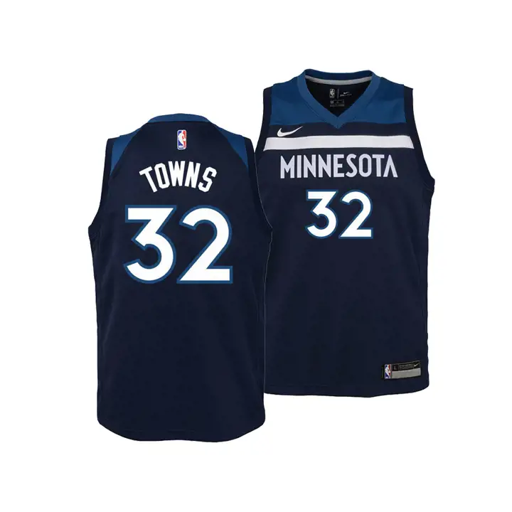 Maillot icône NBA Karl-Anthony To des Minnesota Timberwolves pour jeune