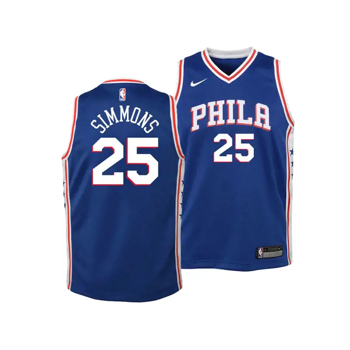 Maillot Ben Simmons Icon Swingman NBA Jeunesse Philadelphia 76ers