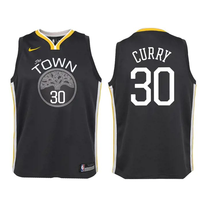 Maillot Jeune Golden State Warriors NBA Statement Stephen Cur