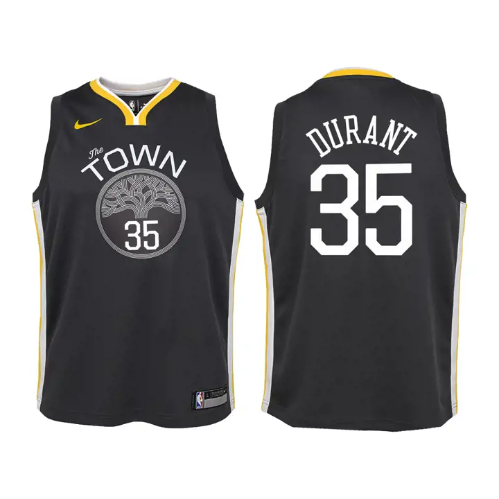 Maillot NBA Jeune Golden State Warriors Kevin Durant Édition Statement
