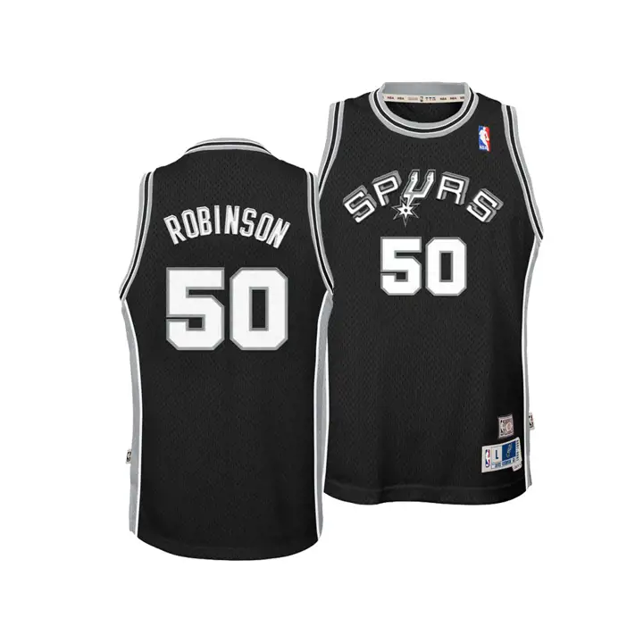 MAILLOT SWINGMAN YOUTH NBA SPURS DAVID ROBINSON JOUEUR RETRAITÉ