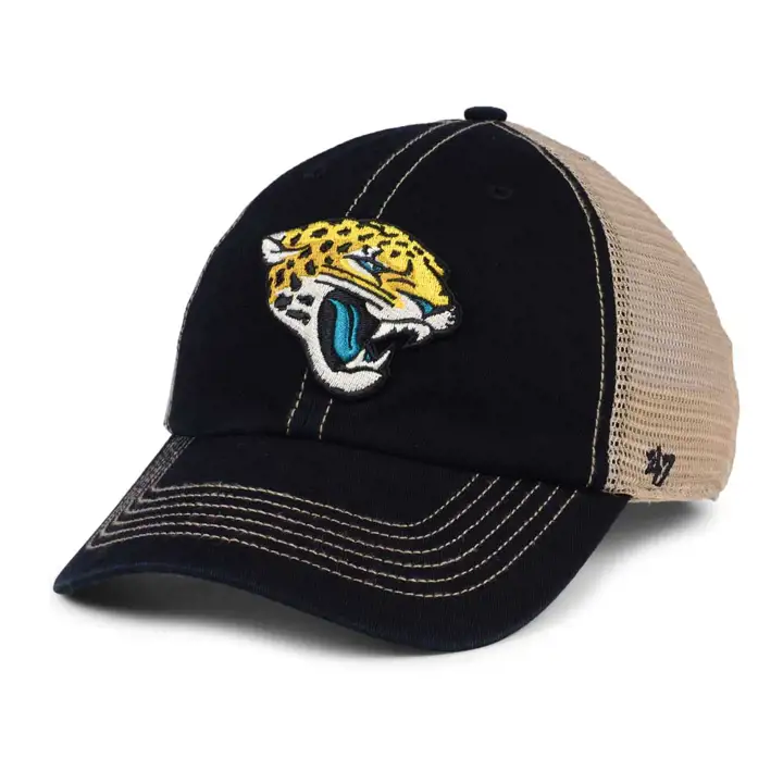 Casquette NFL Trawler Clean Up Jacksonville Jaguars noire/beige