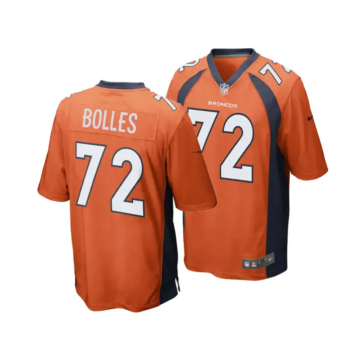 BRONCOS Maillot de match NFL Garett Bolles  org